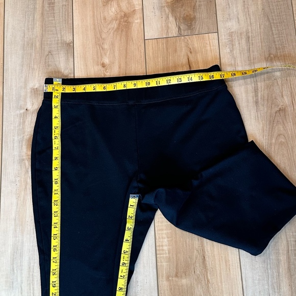 I.N.C. Black Leggings Stretch Wide Waist Band Size 14W - Picture 5 of 6